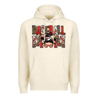 Tofu baseball mom messy bun Premium Hoodie - Zillion Design Studio