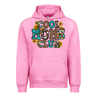 Fuchsia Pink cool moms club Urban Hoodie - Zillion Design Studio