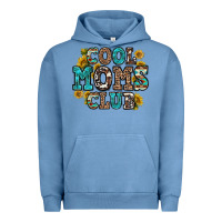 Pigment Pebble Blue cool moms club Urban Hoodie - Zillion Design Studio