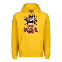 Lemon baseball mom messy bun Premium Hoodie - Zillion Design Studio