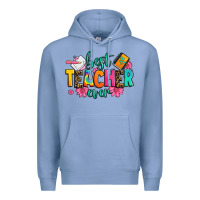 Colony Blue best teacher ever Premium Hoodie - Zillion Design Studio