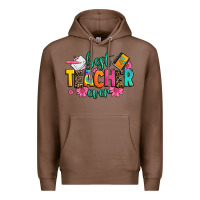 Chestnut best teacher ever Premium Hoodie - Zillion Design Studio