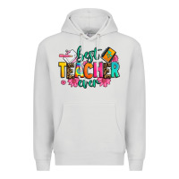 Dove Grey best teacher ever Premium Hoodie - Zillion Design Studio