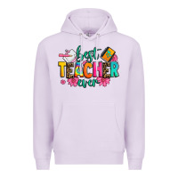 Lilac best teacher ever Premium Hoodie - Zillion Design Studio