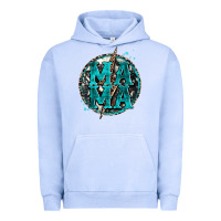 Pigment Grape Ice cowhide mama lighting bolt Urban Hoodie - Zillion Design Studio