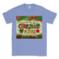 Colony Blue christmas vibes tumbler Classic Tee - BundleAndBundleShop