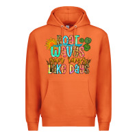 Carrot boat waves sun rays lake days Premium Hoodie - Zillion Design Studio