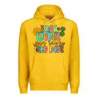 Lemon boat waves sun rays lake days Premium Hoodie - Zillion Design Studio