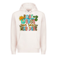 Pale Pink boat waves sun rays lake days Premium Hoodie - Zillion Design Studio
