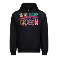Black crafting queen Urban Hoodie - Zillion Design Studio