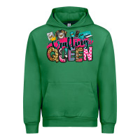 Emerald crafting queen Urban Hoodie - Zillion Design Studio