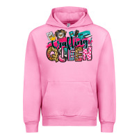 Fuchsia Pink crafting queen Urban Hoodie - Zillion Design Studio
