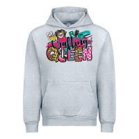 Heather Grey crafting queen Urban Hoodie - Zillion Design Studio