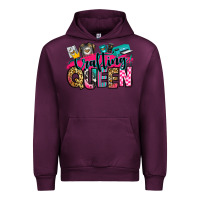 Mauve Wine crafting queen Urban Hoodie - Zillion Design Studio