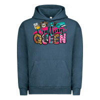 Pigment Midnight Navy crafting queen Urban Hoodie - Zillion Design Studio