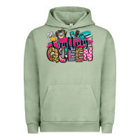 Pigment Oil Green crafting queen Urban Hoodie - Zillion Design Studio