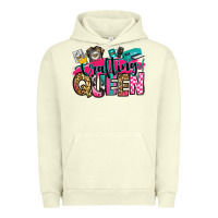 Pigment Pistachio crafting queen Urban Hoodie - Zillion Design Studio