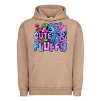 Pigment Burro cute and fluffy stitch Urban Hoodie - Zillion Design Studio