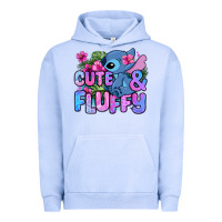 Pigment Grape Ice cute and fluffy stitch Urban Hoodie - Zillion Design Studio
