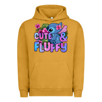 Pigment Peanut Butter cute and fluffy stitch Urban Hoodie - Zillion Design Studio