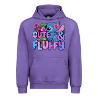 Tulip cute and fluffy stitch Urban Hoodie - Zillion Design Studio