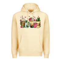 Pina Colada cactus coffee cups Premium Hoodie - Zillion Design Studio