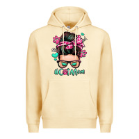 Pina Colada cat mom messy bun Premium Hoodie - Zillion Design Studio