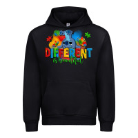 Black different is beautiful autism stitch Urban Hoodie - Zillion Design Studio