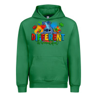 Emerald different is beautiful autism stitch Urban Hoodie - Zillion Design Studio