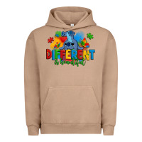 Different Is Beautiful Autism Stitch Urban Hoodie | Teevron