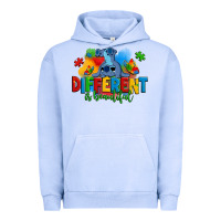 Pigment Grape Ice different is beautiful autism stitch Urban Hoodie - Zillion Design Studio