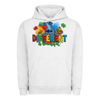 Pigment Lunar Rock different is beautiful autism stitch Urban Hoodie - Zillion Design Studio