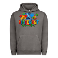 Pigment Tornado different is beautiful autism stitch Urban Hoodie - Zillion Design Studio