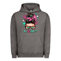 Pigment Tornado dog mom messy bun Urban Hoodie - Zillion Design Studio