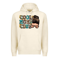 Tofu cool moms club messy bun Premium Hoodie - Zillion Design Studio
