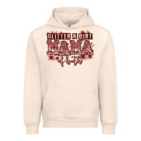 Sandshell glitter and dirt mama of both girls Urban Hoodie - Zillion Design Studio