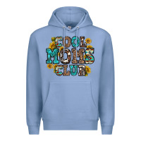 Colony Blue cool moms club Premium Hoodie - Zillion Design Studio