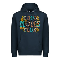 Navy cool moms club Premium Hoodie - Zillion Design Studio