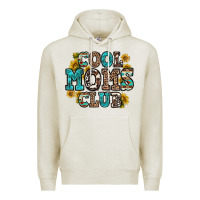 Oatmeal Heather cool moms club Premium Hoodie - Zillion Design Studio