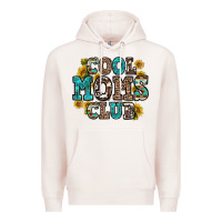 Pale Pink cool moms club Premium Hoodie - Zillion Design Studio