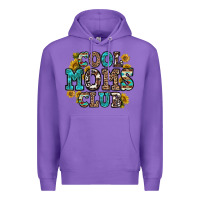 Purple cool moms club Premium Hoodie - Zillion Design Studio
