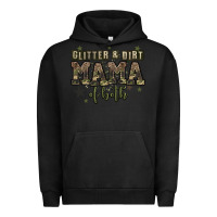 Pigment Black glitter and dirt mama of both Urban Hoodie - Zillion Design Studio