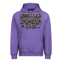 Tulip glitter and dirt mama of both Urban Hoodie - Zillion Design Studio