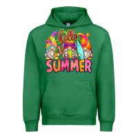 Emerald hello summer gnomes Urban Hoodie - Zillion Design Studio