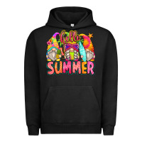 Pigment Black hello summer gnomes Urban Hoodie - Zillion Design Studio