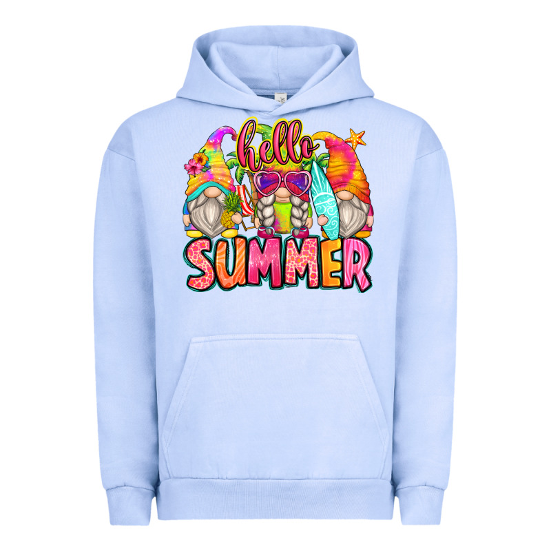 Hello Summer Gnomes Urban Hoodie by Zillion Design Studio | Teevron