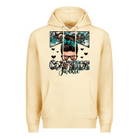 Pina Colada cowhide junkie messy bun Premium Hoodie - Zillion Design Studio