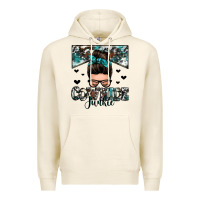 Tofu cowhide junkie messy bun Premium Hoodie - Zillion Design Studio