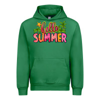 Emerald hello summer Urban Hoodie - Zillion Design Studio
