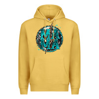 Antique Gold cowhide mama lighting bolt Premium Hoodie - Zillion Design Studio